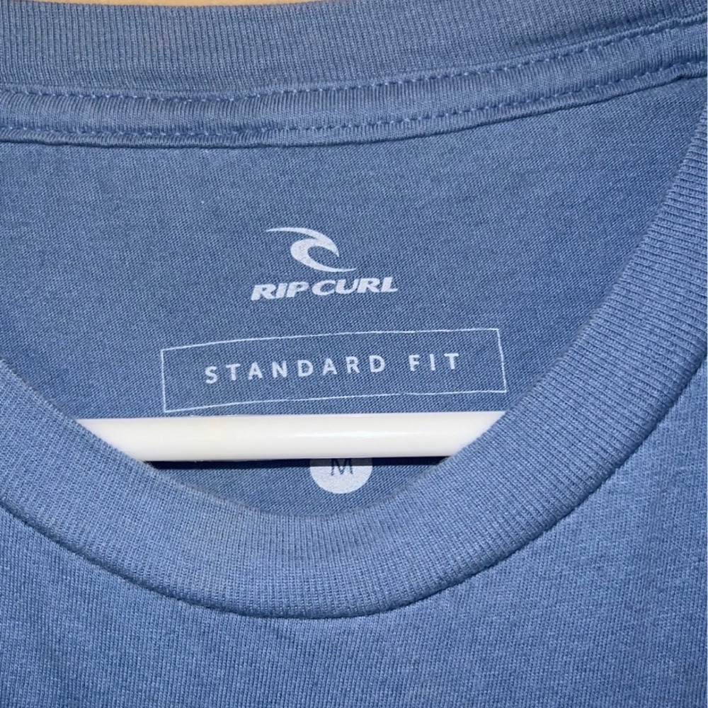 Blue RIP CURL T-shirt mens M